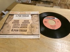 Dorsey Burnette 45 - Four for Texas - Reprise 246   w/PS picture