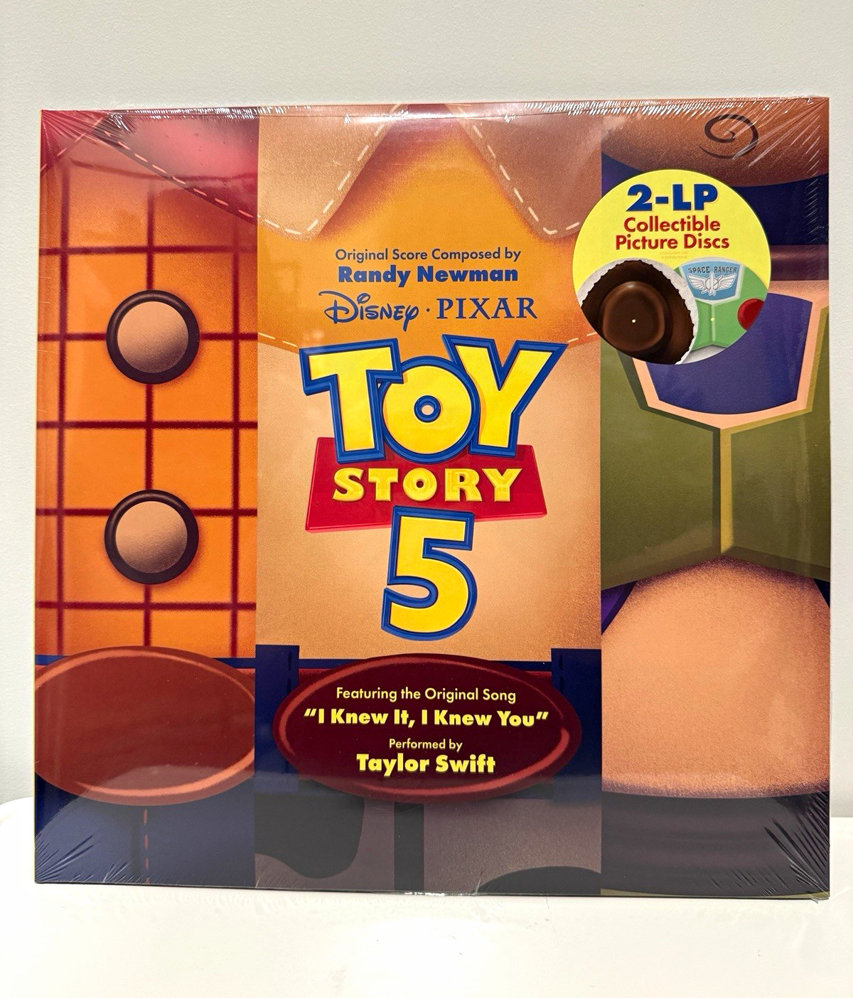 Walt Disney Toy Story 5 Soundtrack Collectible Picture Disc Vinyl - Taylor Swift