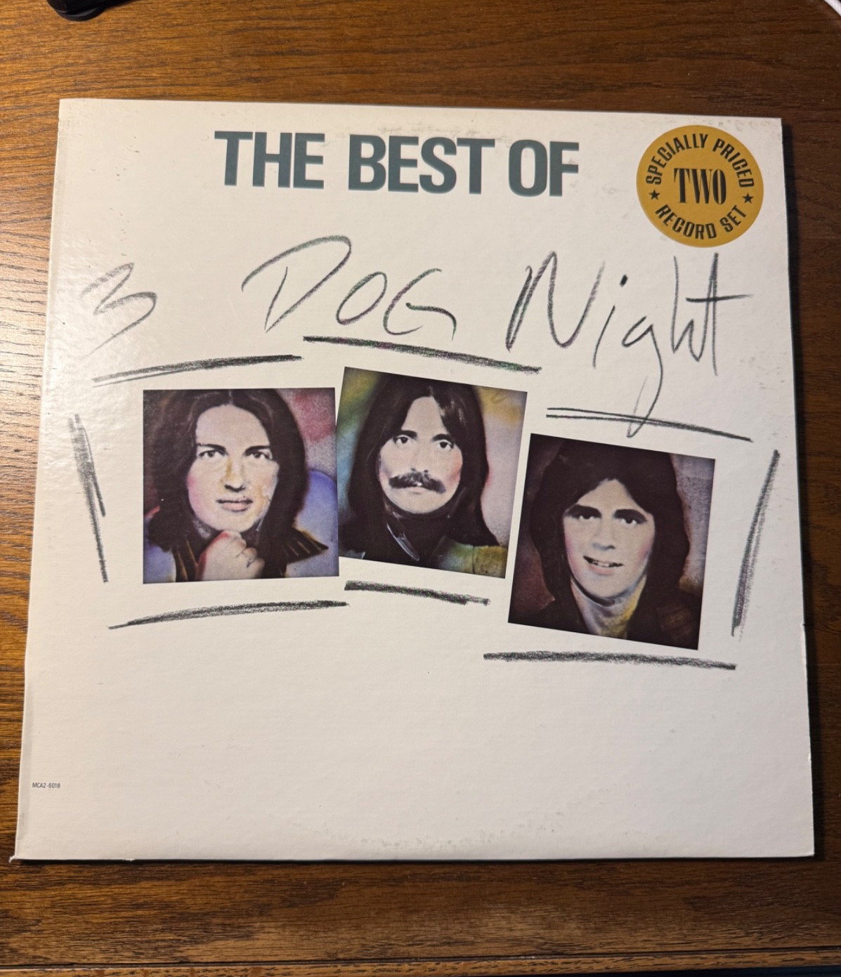 The Best Of Three Dog Night - MCA Records MCA2-6018 Pinckneyville Pressing 1982