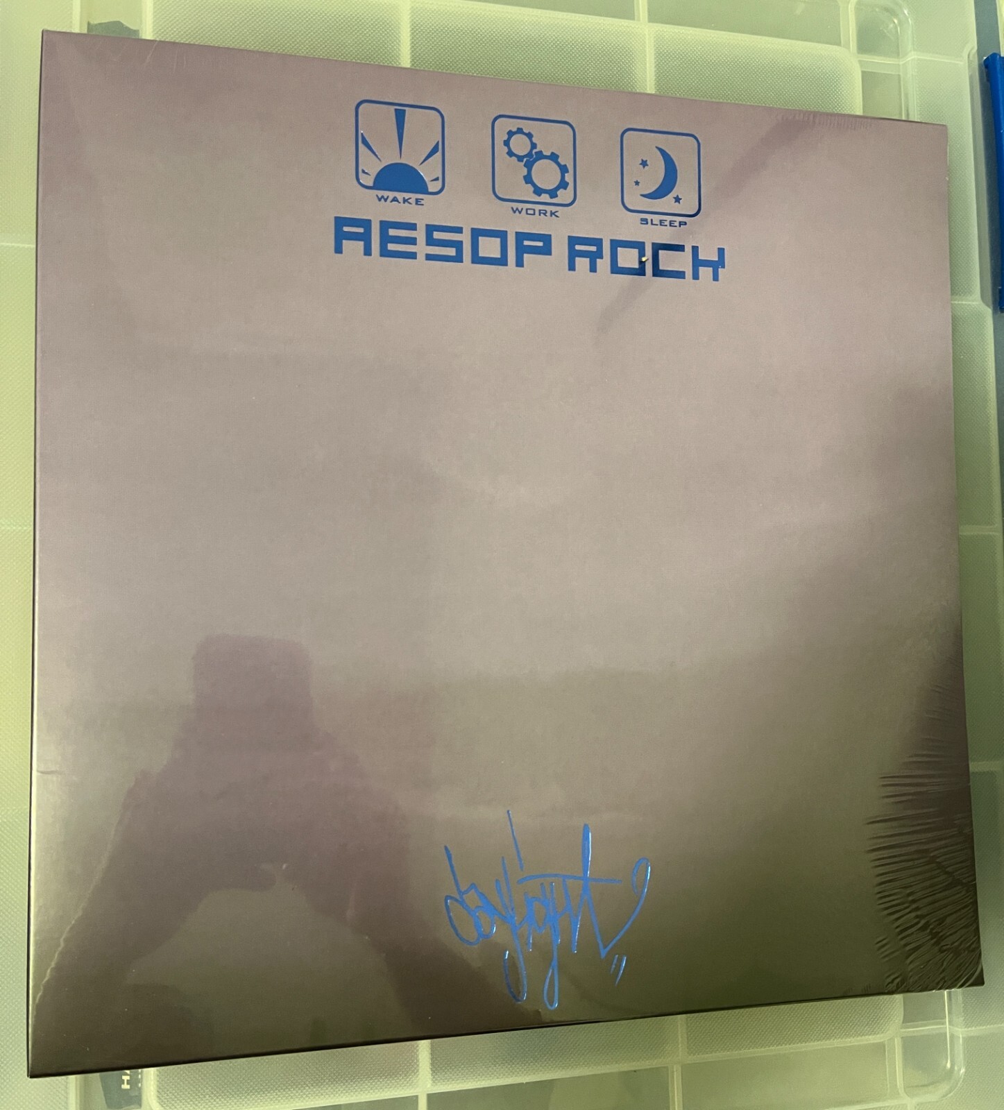 Aesop Rock DAYLIGHT EP night light variant LE /1000 Foil Stamped Vinyl