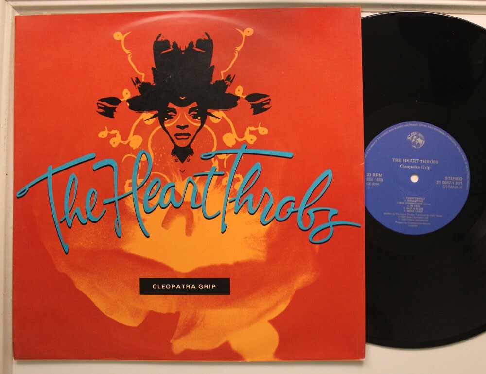 The Heart Throbs Czech Import Lp Cleopatra Grip On Globus Intl. - Vg++ To Nm 91