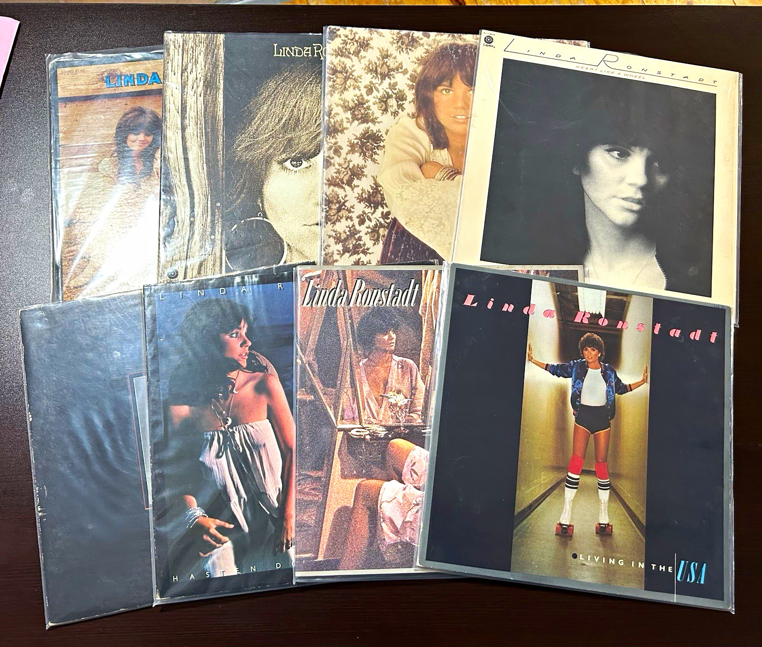 Linda Ronstadt LP Vinyl Discography Record Lot - Best of the 70s