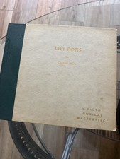 Lily Pons Classic Airs Victor Red Seal 4 LP Box Set Complete picture