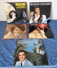 VTG • Elvis Presley • Vinyl LP Record Albums Lot Of 5 • 33 RPM picture