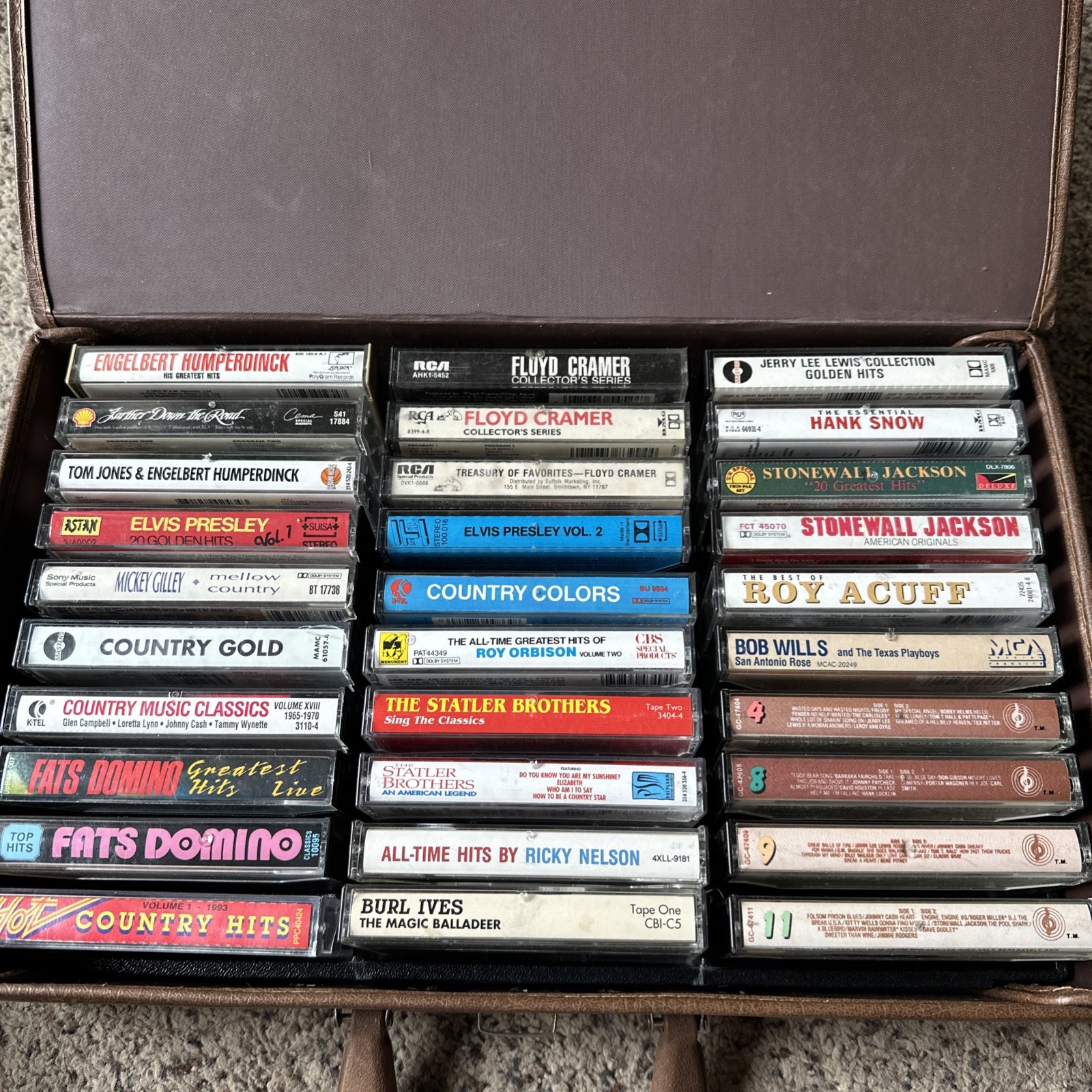 Lot of 30Vintage Cassette Tapes Mixed Artist Music Mixed Genres 007