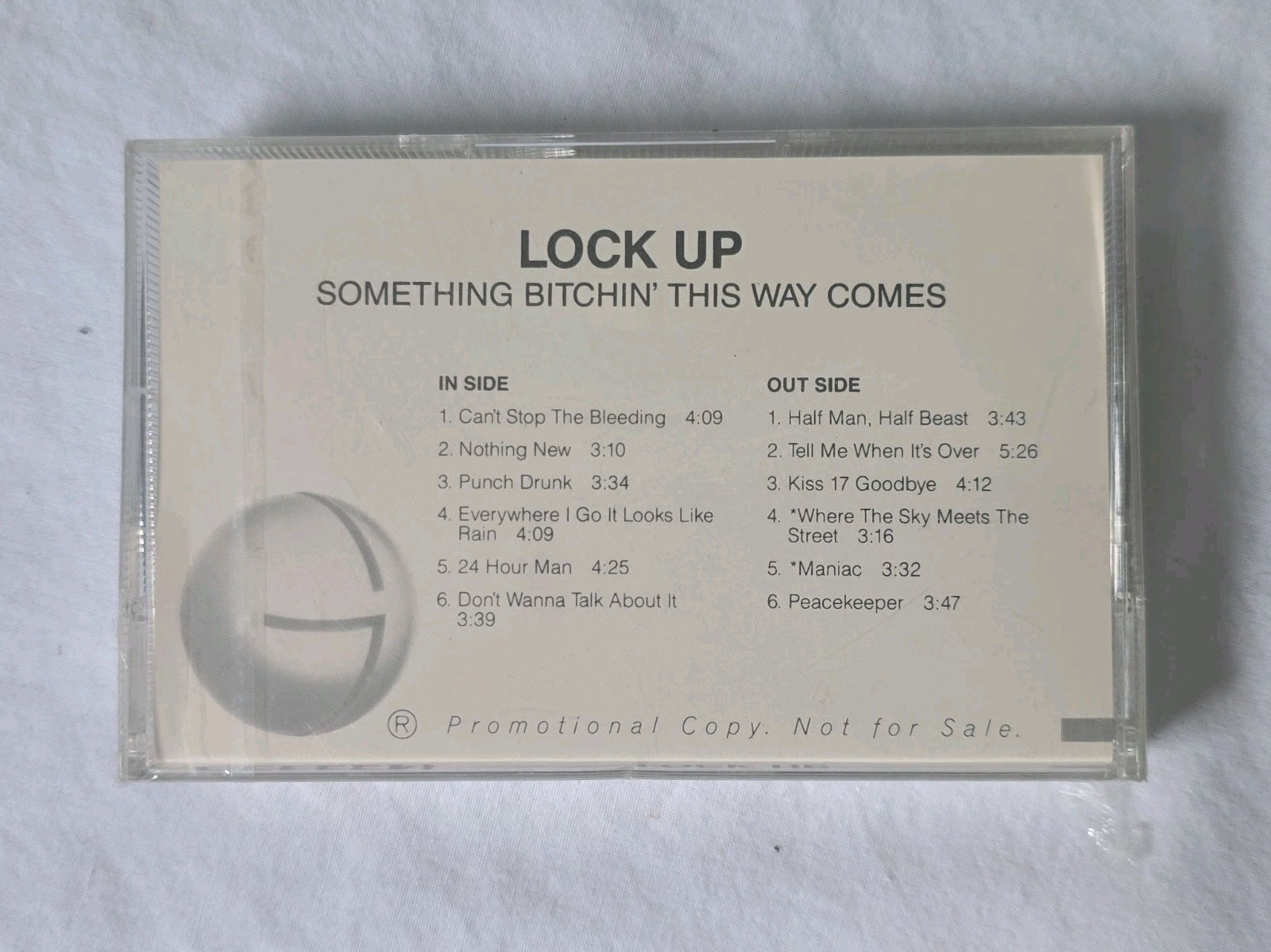 NEW SEALED LOCK UP- SOMETHING BITCHIN' THIS WAY COMES - VERY RARE PROMO