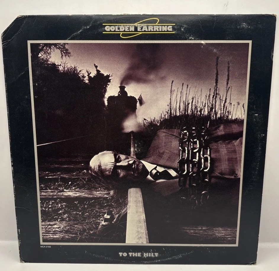 Golden Earring To The Hilt Vinyl LP 1976 MCA-2183 Hard Rock