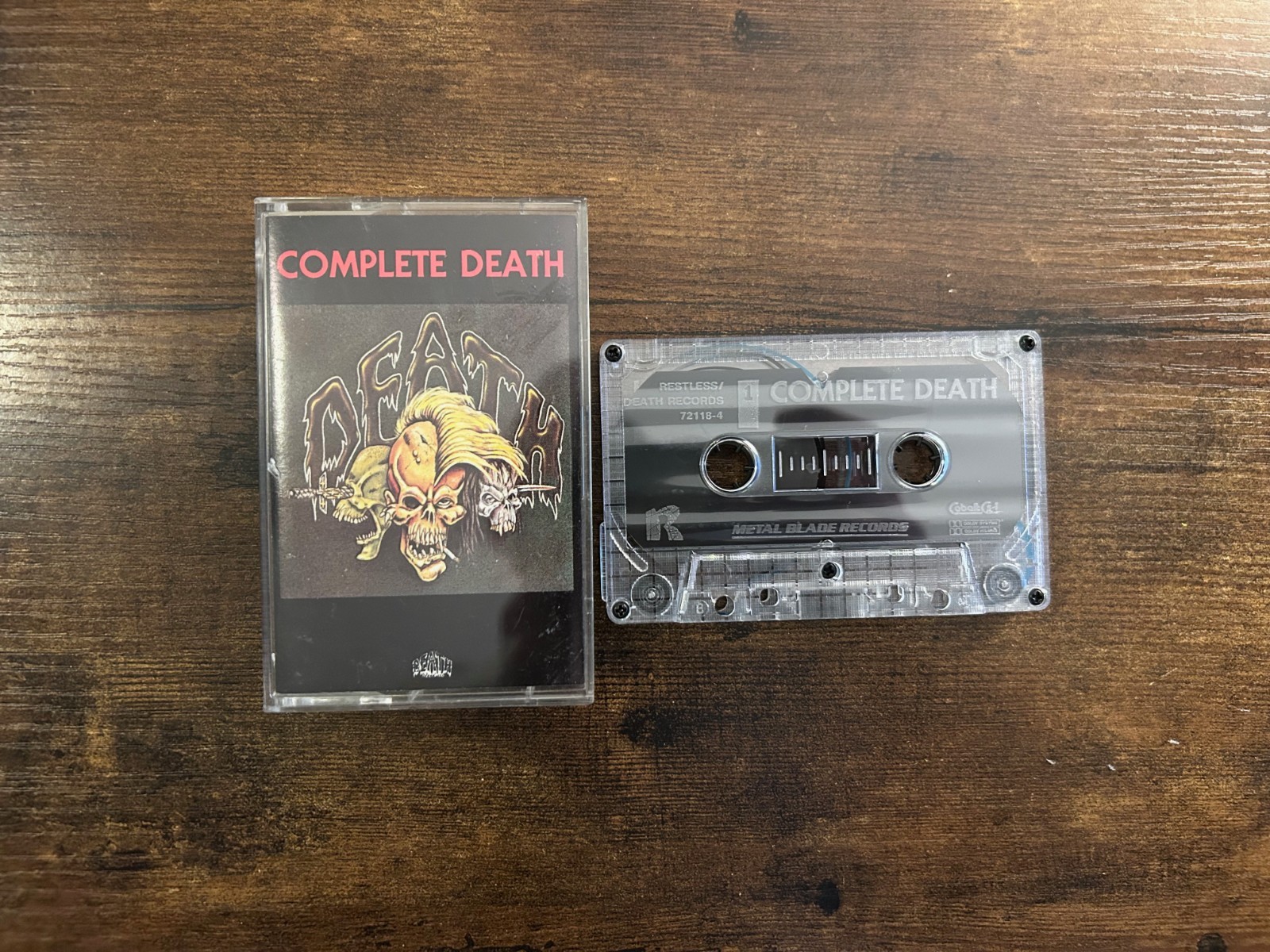 V/A - Complete Death Comp CS Restless Records (1986) DRI Corrosion Of Conformity