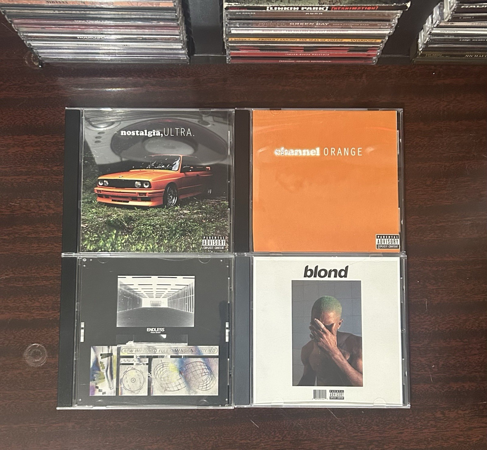 Frank Ocean - CD LOT Of 4 - (Nostalgia, Ultra, Blonde, Channel Orange, Endless)