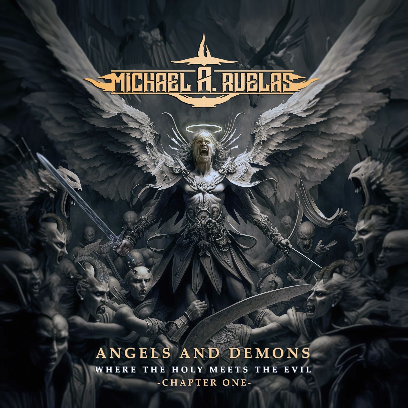 Michael A. Ruelas CD Angels and Demons/SHRED GUITAR