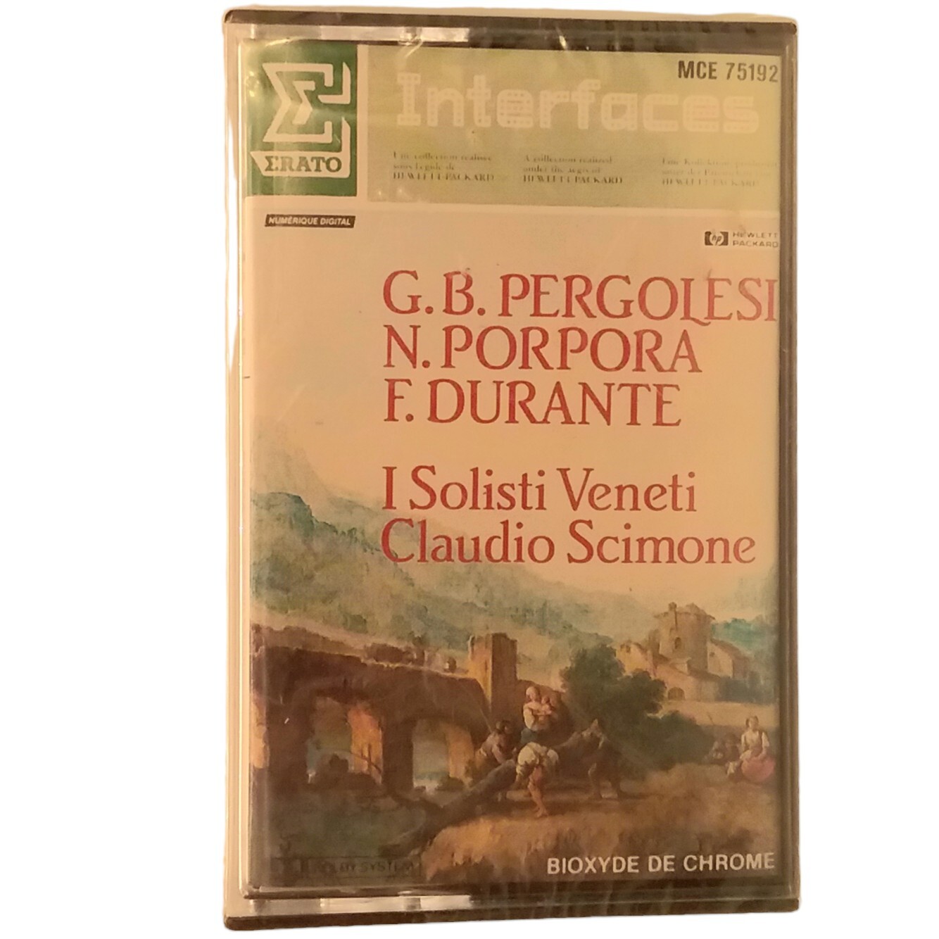 I Solisti Veneti Claudio Scimone Cassette 1985 Pergolesi Porpora Durante