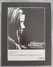 The Chemical Brothers Dig Your Own Hole Original Advert Mounted 14x11