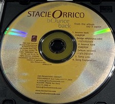 UNRELEASED RADIO Version/INTRO Stacie Orrico “Bounce Back” 2002 PROMO CD Single picture