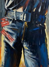 Rolling Stones Sticky Fingers Album Cover Music Art Card Print PZ Signed /30 picture