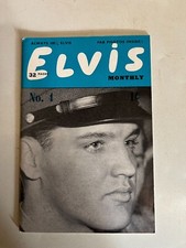 ELVIS MONTHLY 4TH YEAR NUMBER 9 GOOD CONDITION picture