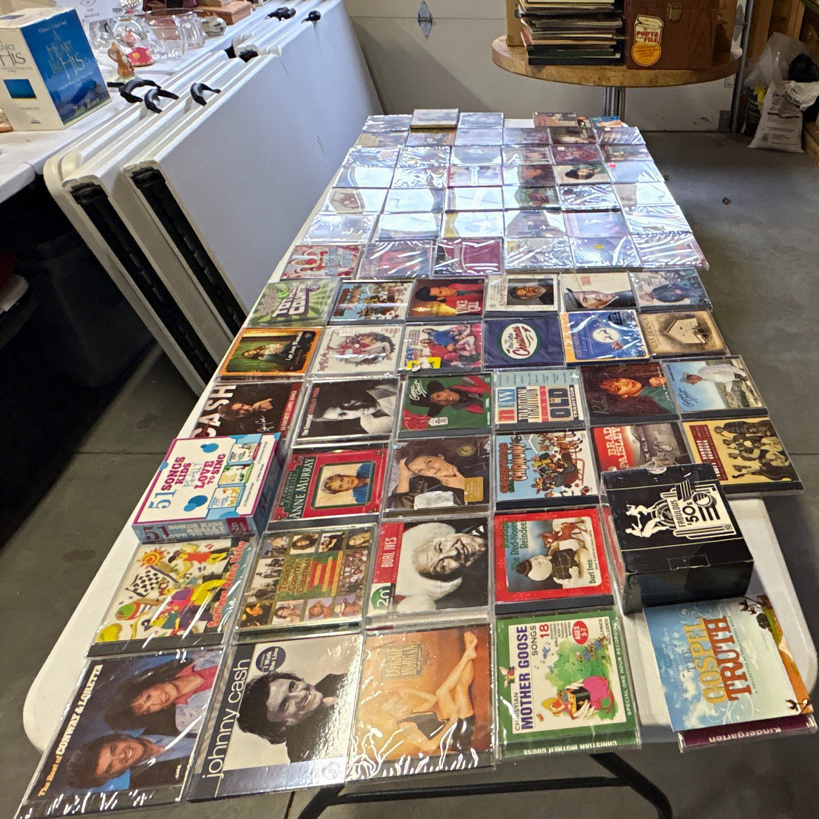Large CD lot factory sealed over 70 titles various genres