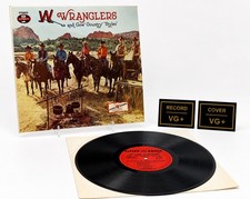 The Flying W Wranglers Cow Country LP VG+ VG+ Appears Signed By 5 Members picture