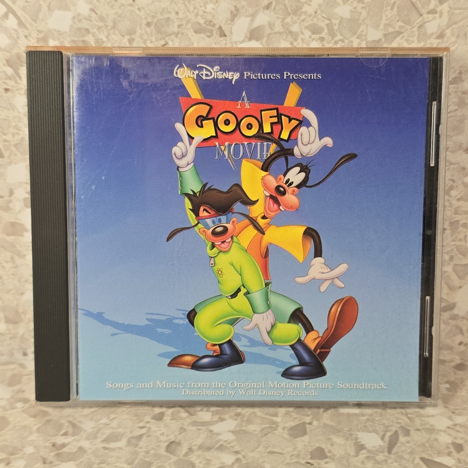 A Goofy Movie Soundtrack CD Vintage Disney 1995 Powerline - Buena Vista 90s