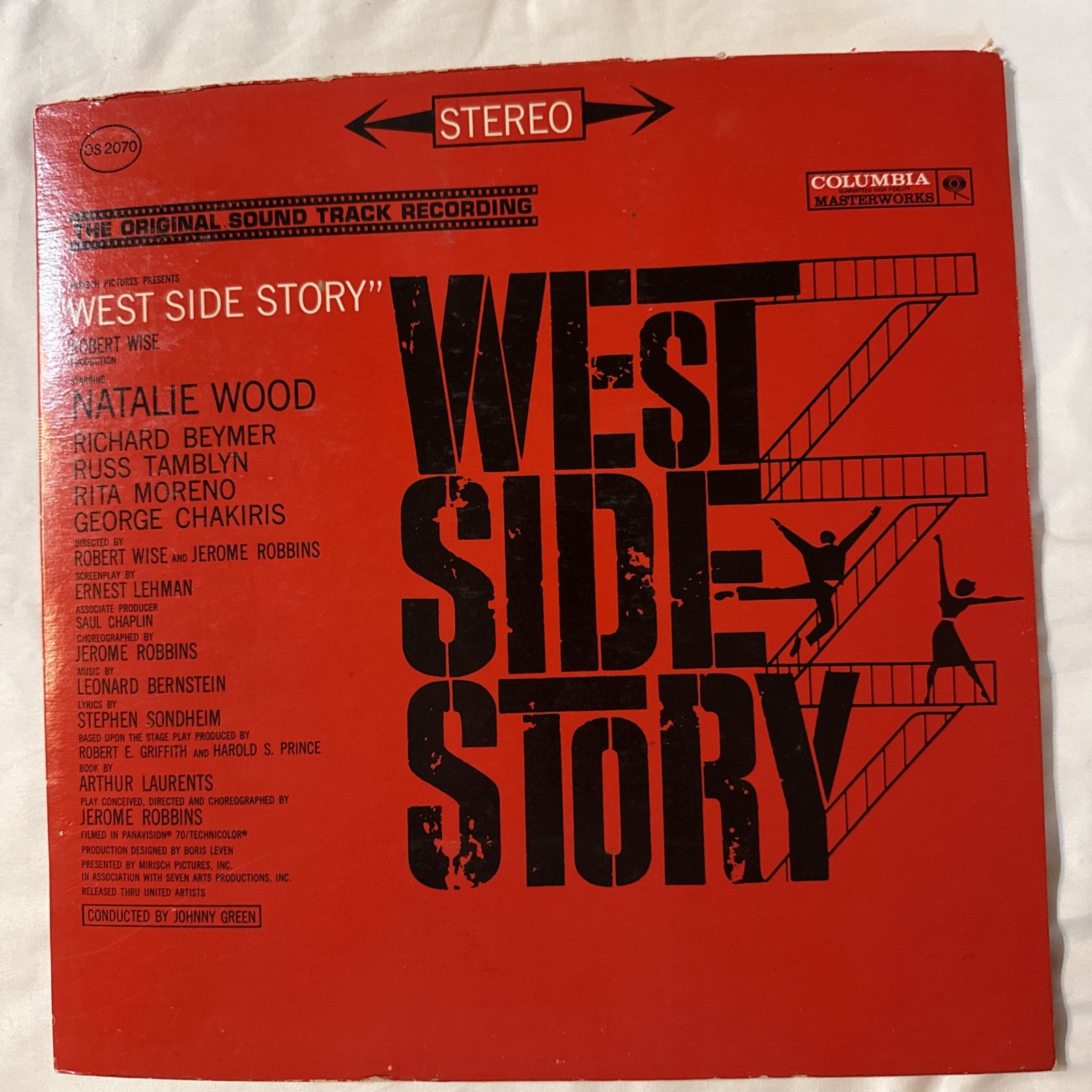 West Side Story The Original Sound Track Recording Columbia Masterworks OS 2070