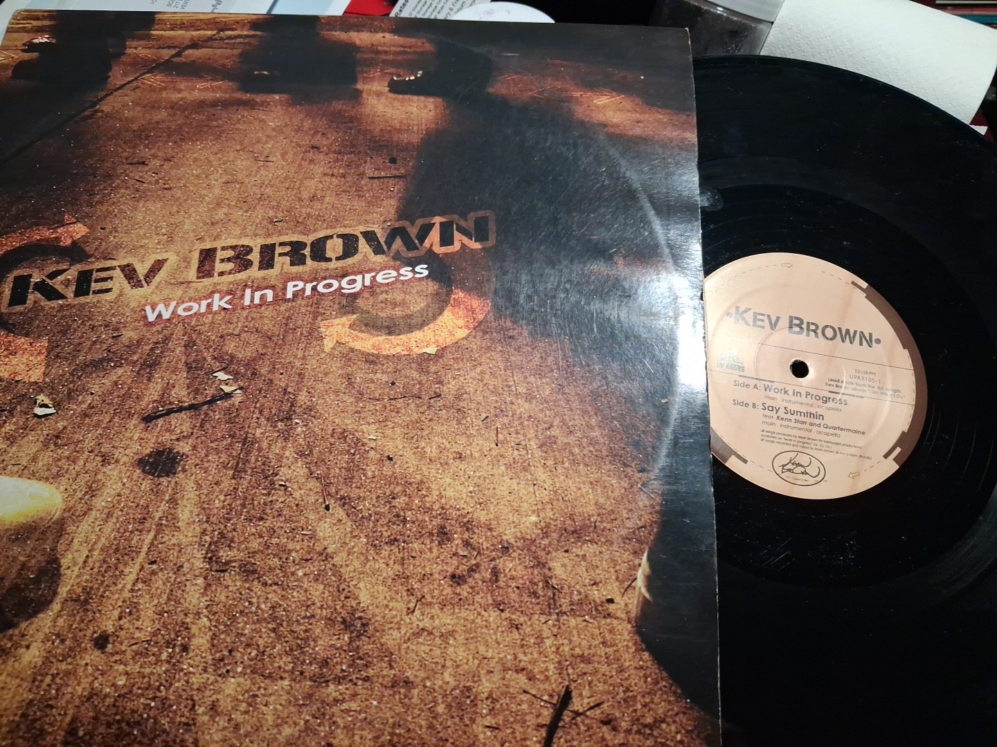 Kev Brown - Work In Progress - Vinyl Record 12\