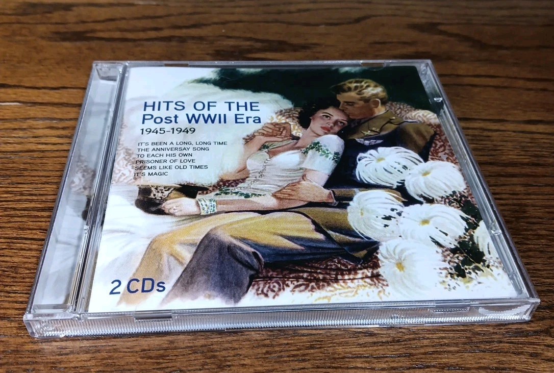 Hits of the Post WWII Era: 1945-1949 2 CD Set Very Good Condition 