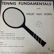 Tennis Fundamental With Welby Van Horn Lp picture