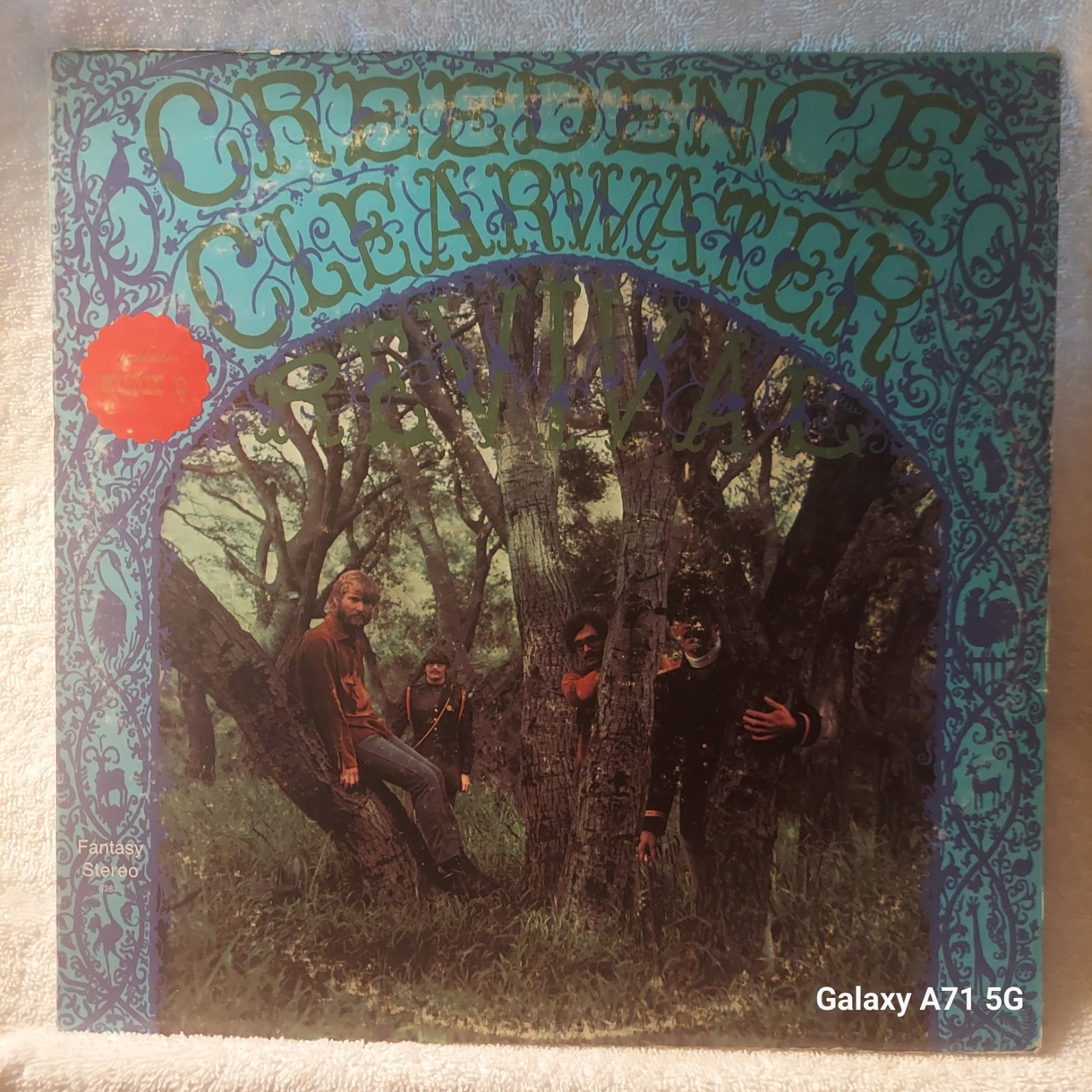 CREEDENCE CLEARWATER REVIVAL/Self Titled/1968/Vinyl,LP,Repress/FREE SHIPPING/VG+