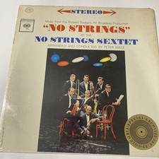 Vintage 1963 No Stings  No Strings Sextet SEALED record LP columbia archives picture