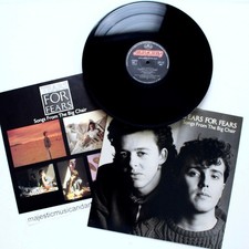PRISTINE ORIGINAL 1984 TEARS FOR FEARS SONGS FROM THE BIG CHAIR VINYL LP NM picture