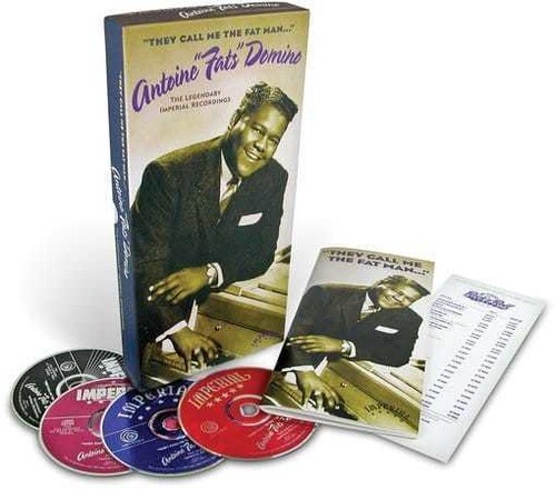 Fats Domino They Call Me The Fat Man 4 CD Box Set Legendary Imperial Recordings 