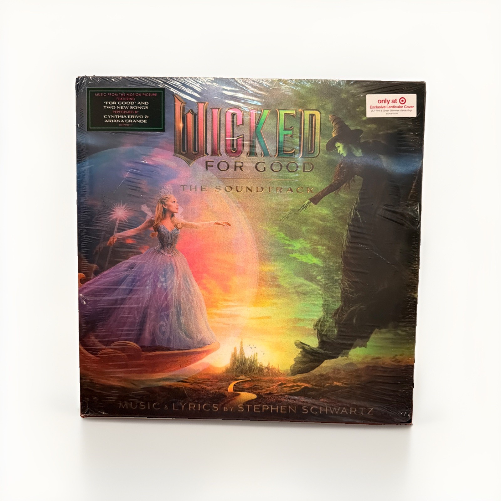 Wicked For Good The Soundtrack Target Exclusive Vinyl w/ Lenticular Cover