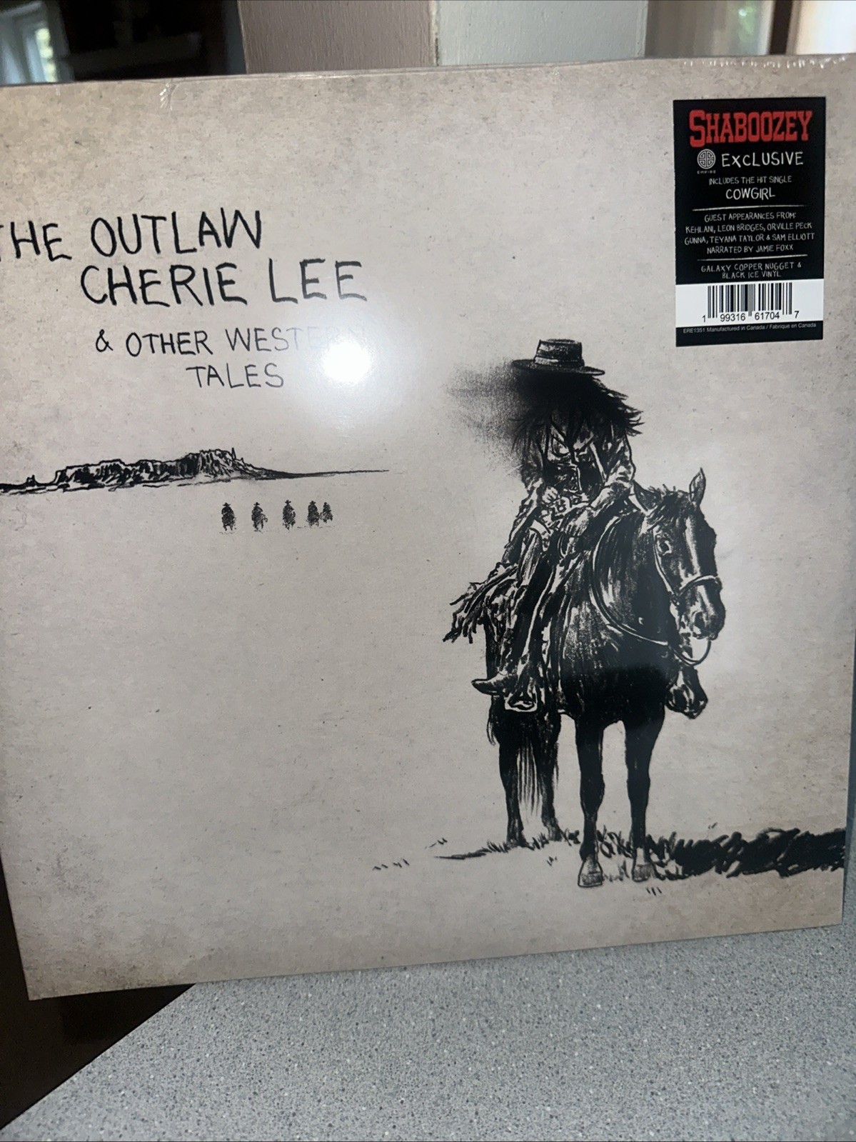 Shaboozey Exclusive The Outlaw Cherie Lee SOLD OUT Copper Nugget Black Ice Vinyl