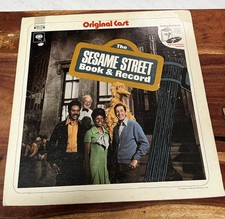 1970 Sesame Street Book & Record Original Cast Columbia CS 1069 LP Vintage picture