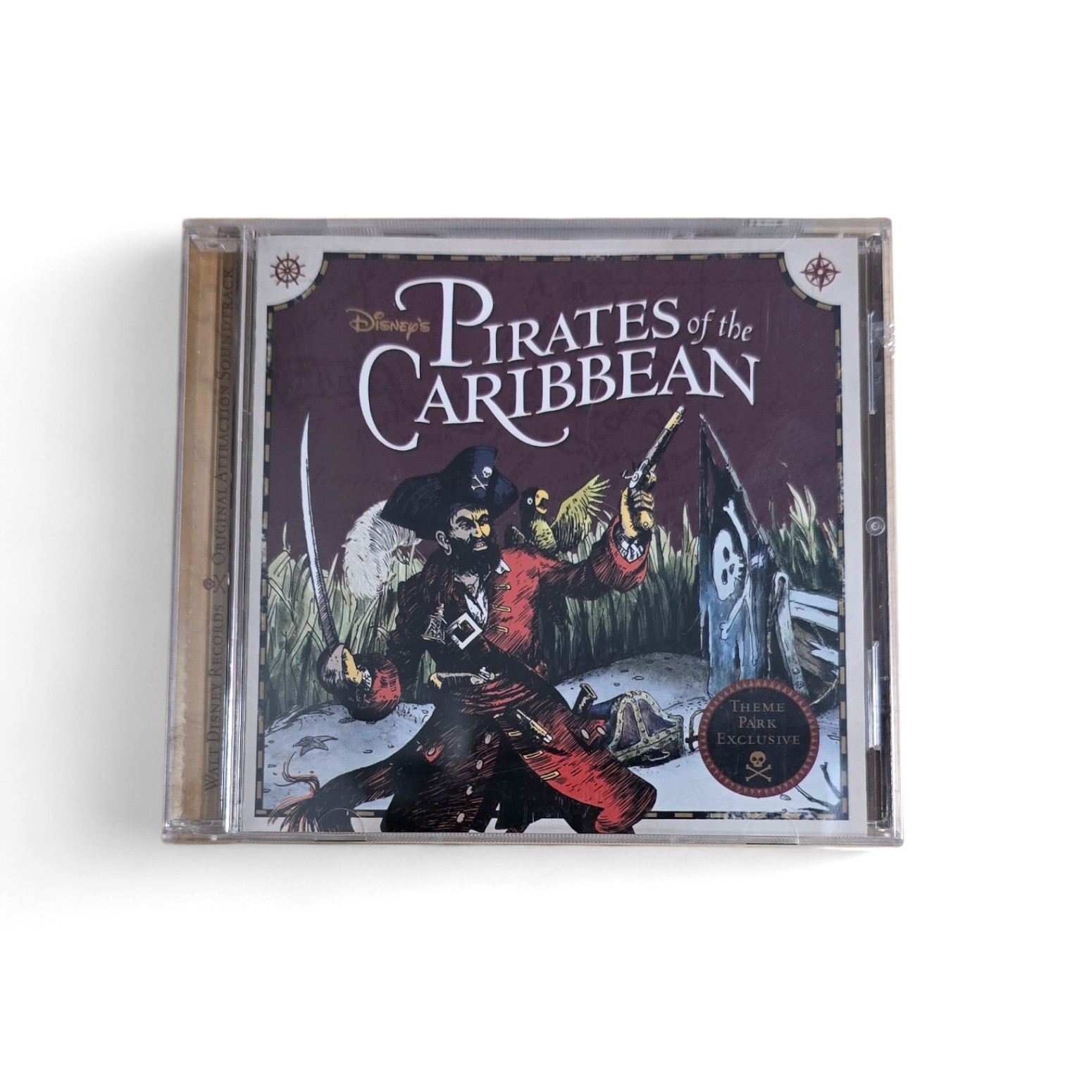  Disney Parks Exclusive Pirates of the Caribbean Ride Soundtrack CD NEW SEALED