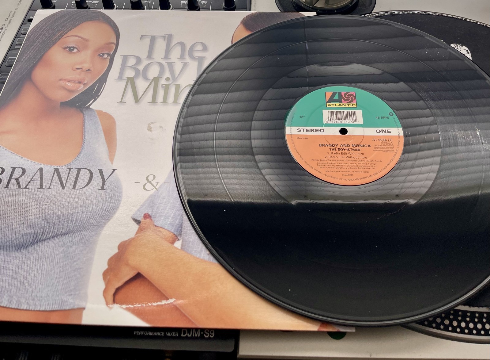 Brandy & Monica - Boy Is Mine OG 1998 German Press 12