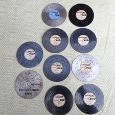 THORENS Music Box Disc Lot of 10 Switzerland Vintage Antique picture