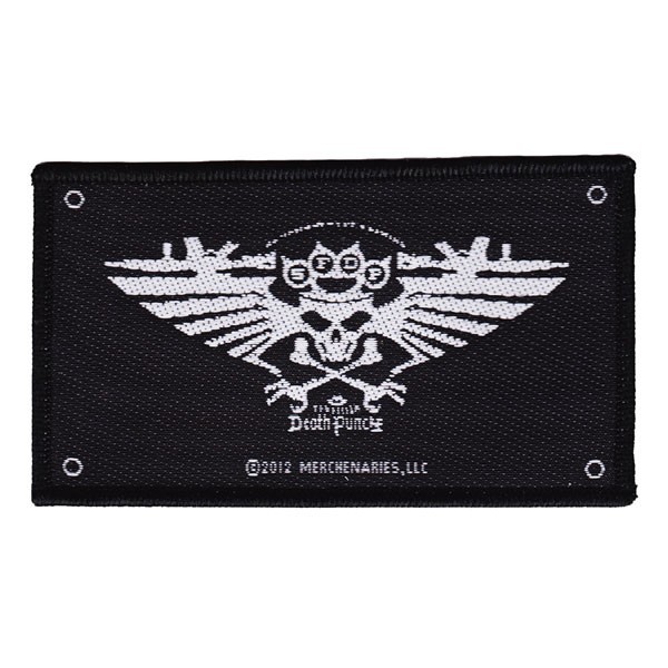 Five Finger Death Punch Wings Sew On Patch New Vintage Official Merch