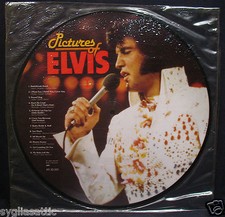 ELVIS PRESLEY-PICTURES OF ELVIS-FULLY SEALED PICTURE DISC-IMPORT-ROCKABILLY picture