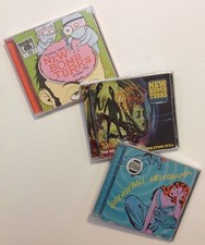 LOT of 3 New Bomb Turks CDs Gearhead Greaseball Night Before Switchblade Tongues picture