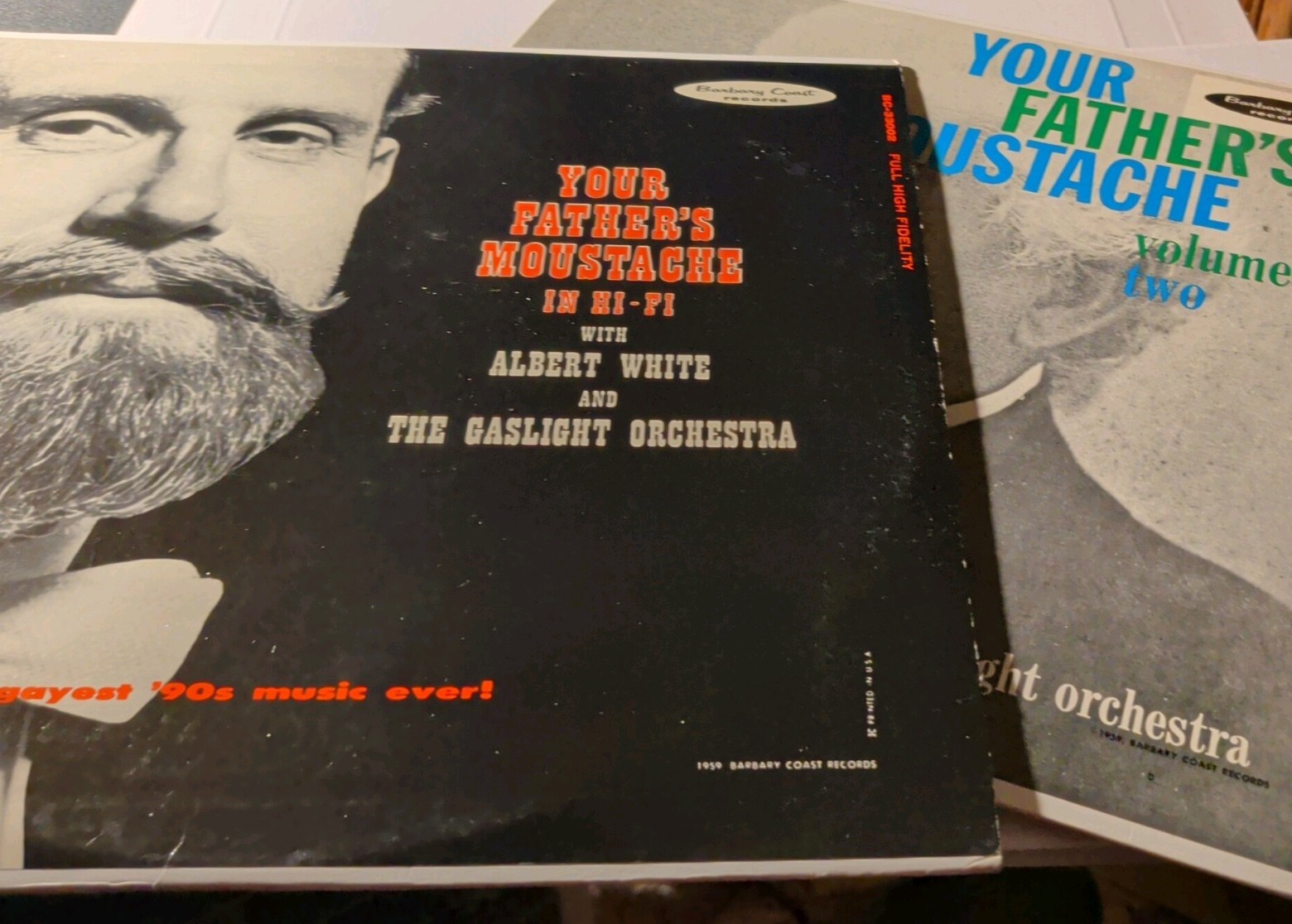 Your Father's Mustache (Lot 2) Vol.1 and Vol.2  Albert White gaslight orchestra