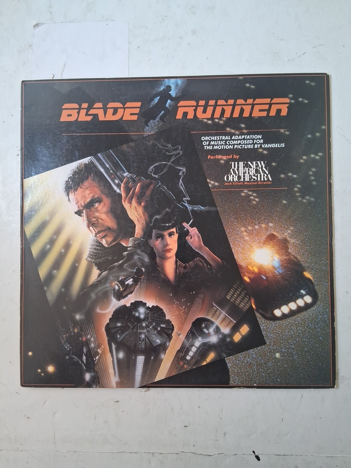Vinyl Record LP Blade Runner Movie Soundtrack VG
