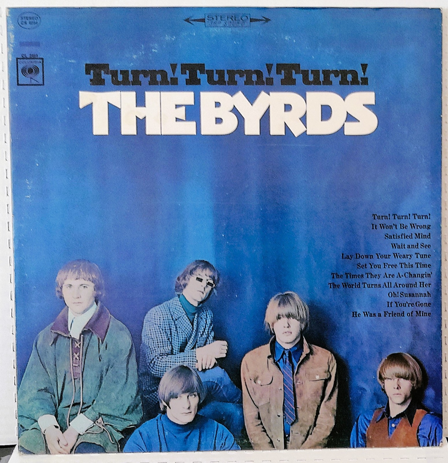 The Byrds – Turn Turn Turn NM Vinyl 1971 Repress Rock Second stereo pressing.