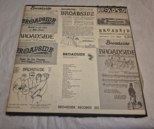 Broadside Ballads Vol 1 Bob Dylan Blind Boy Grunt BR301 1964 Vinyl LP w/Booklet picture