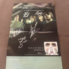 Signed Underoath Promo Poster Autographed From 2004 They’re Only Chasing Safety picture