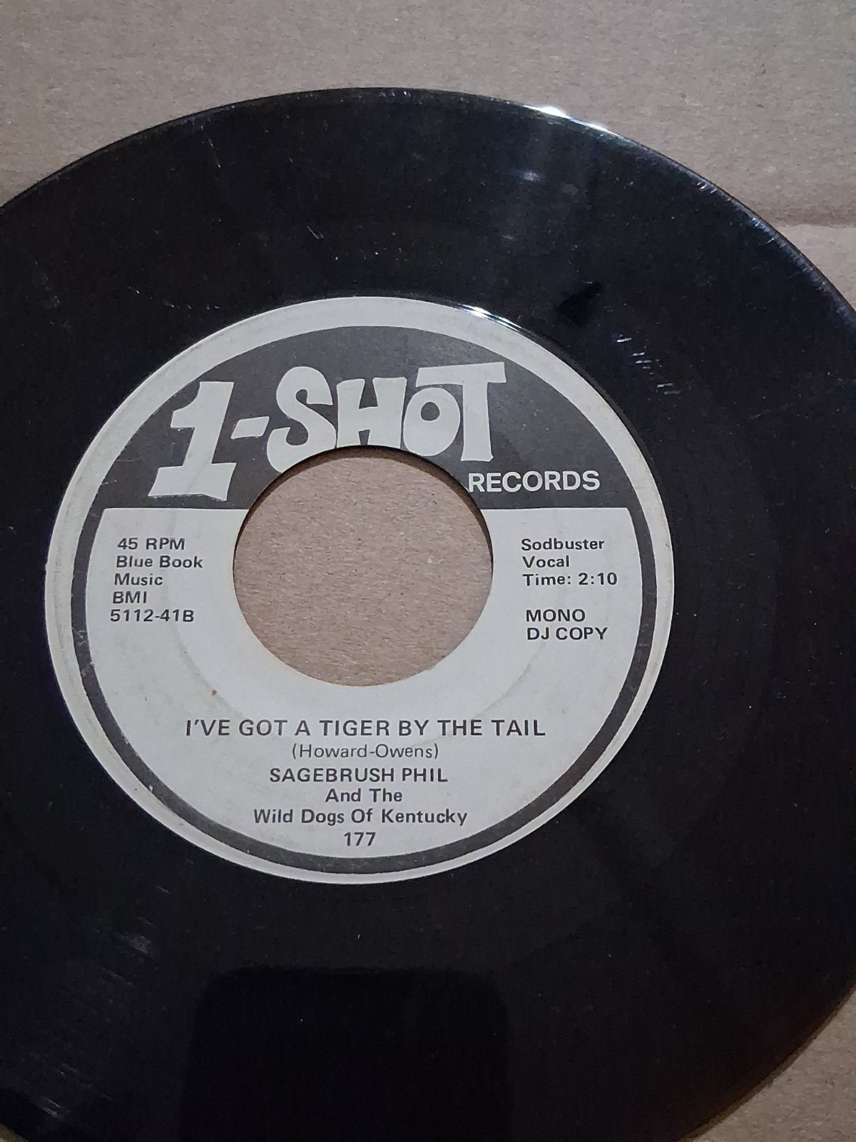 SAGEBRUSH PHIL with King  -  I’ve Got a Tiger by the Tail 1-SHOT DJ