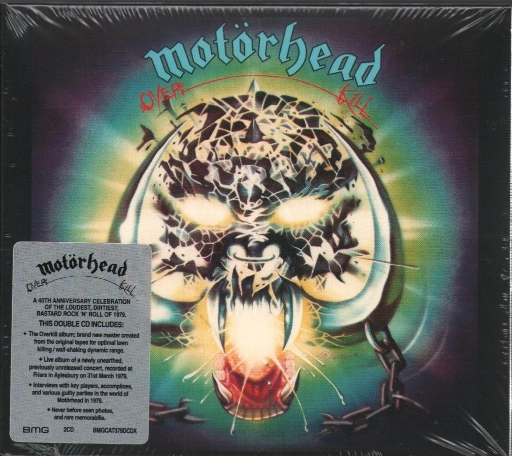 MOTÖRHEAD Overkill 40th Anniversary 2CD BRAND NEW Gatefold Sleeve Motorhead