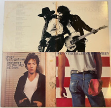 Bruce Springsteen Born to Run Darkness On the Edge of Town In USA Vinyl 3 LP Lot picture