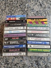 24 Vintage Hip Hop R&B Cassette Tape Lot 1980's 1990's. picture