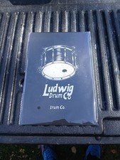 Ludwig Drum Co Sign Black And White 8
