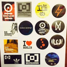 30 x Berlin Ibiza Club Aufkleber Stickers  Berghain Watergate Tresor Time Warp  picture